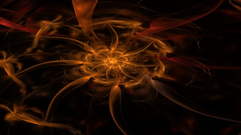 Fiery spiral