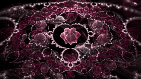Mandelbrot collection red